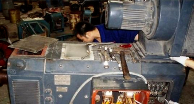 西瑪電機(jī)接線銅排燒壞案例分析。